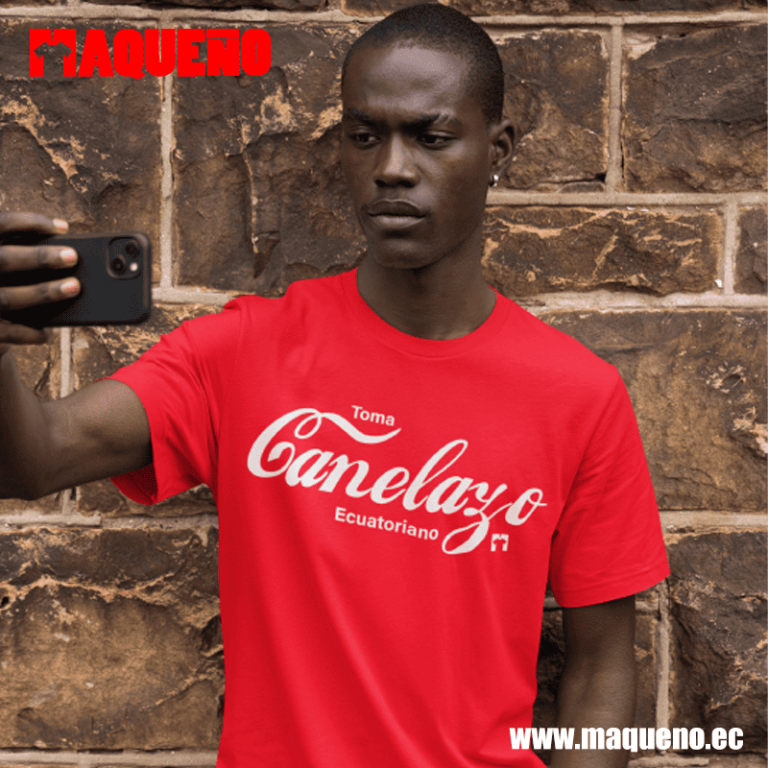 CAMISETA CANELAZO ECUATORIANO - MAQUEÑO ECUADOR