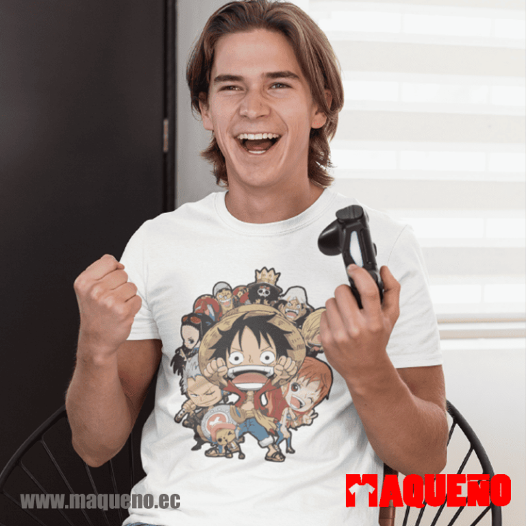 CAMISETA ONE PIECE - MAQUEÑO ECUADOR