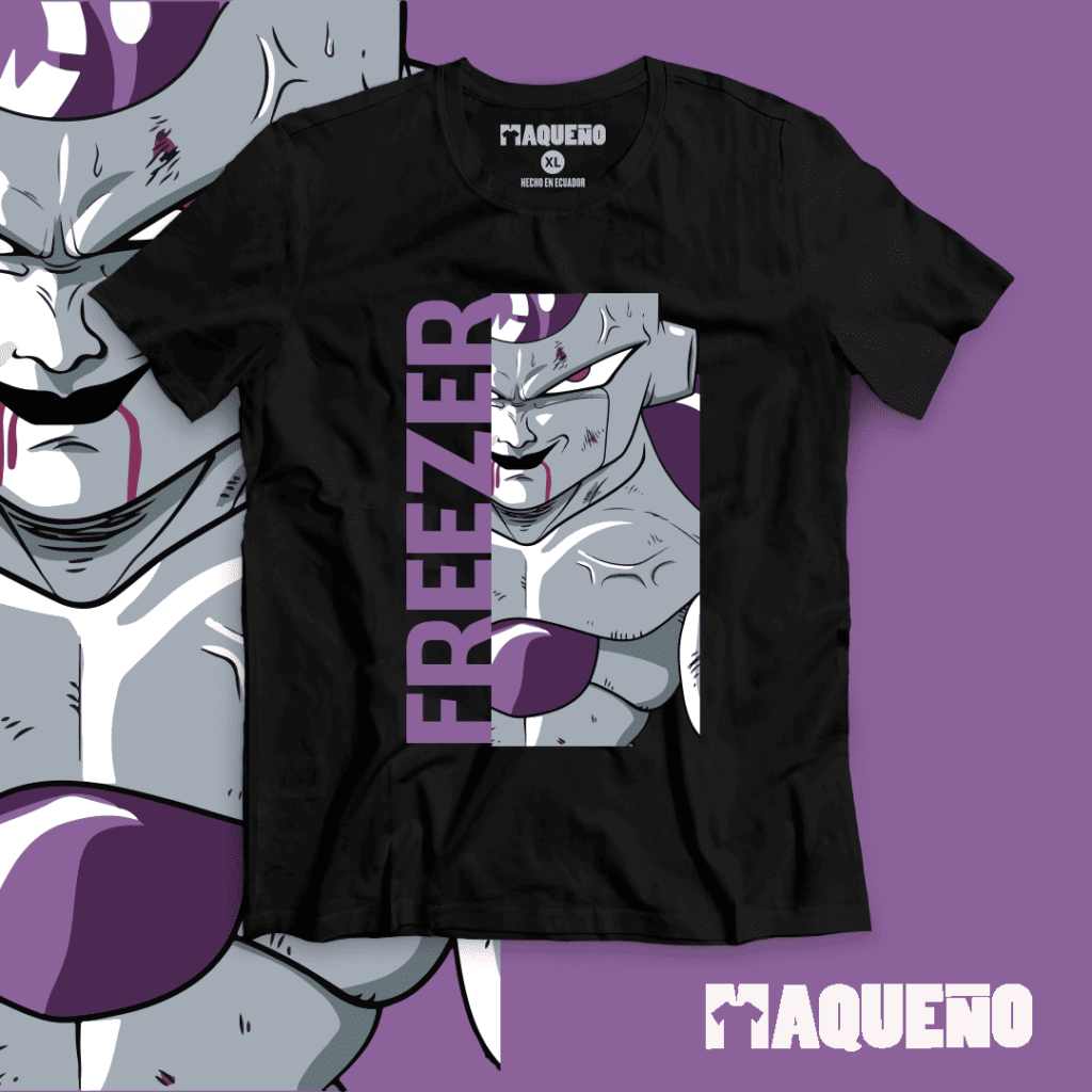 CAMISETA FREEZER - MAQUEÑO ECUADOR