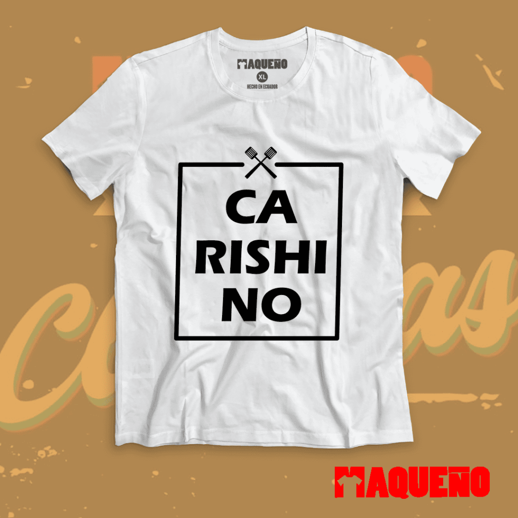 CAMISETA CARISHINO - MAQUEÑO ECUADOR