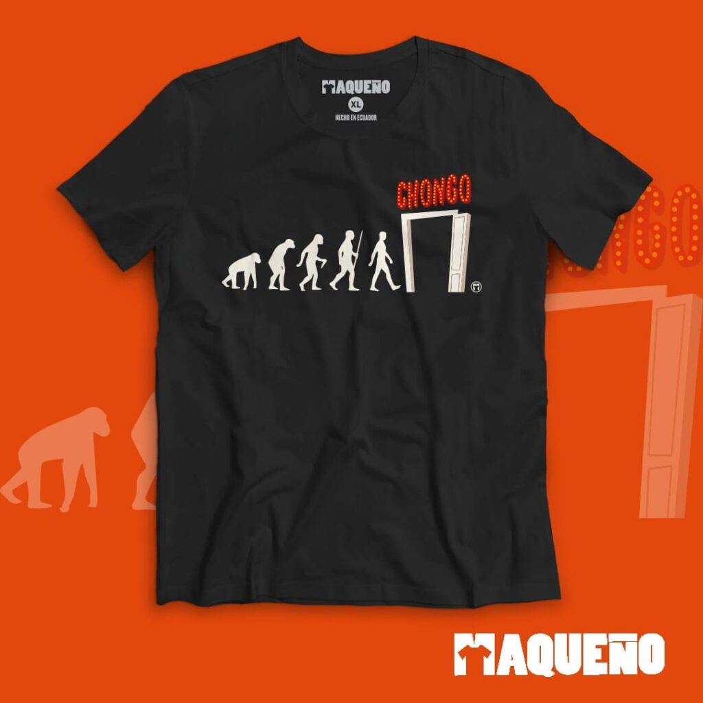 CAMISETA CHONGO - MAQUEÑO ECUADOR