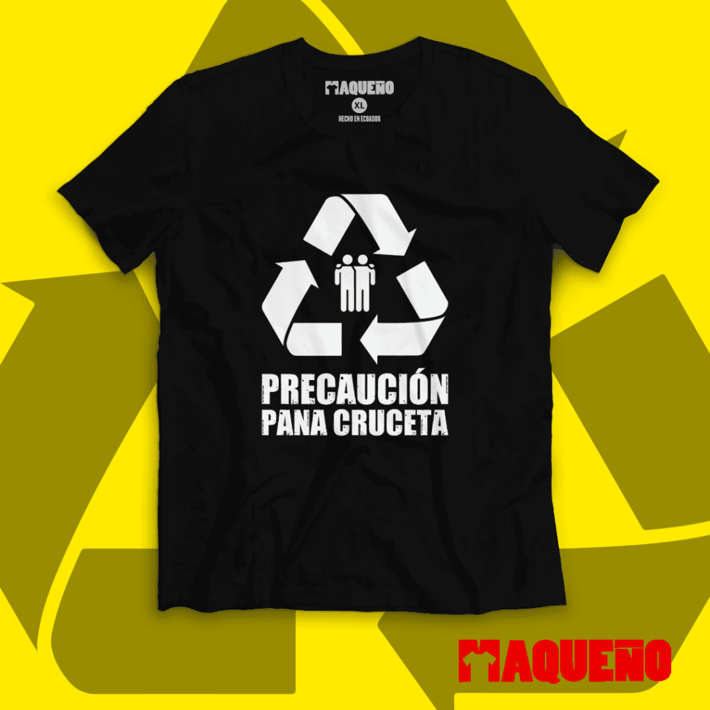 CAMISETA PANA CRUCETA - MAQUEÑO ECUADOR