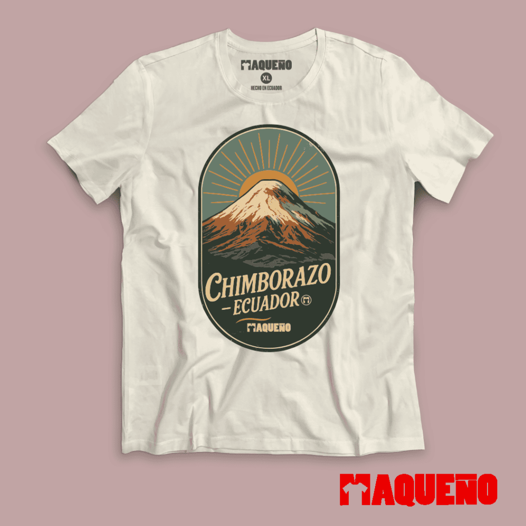 CAMISETA CHIMBORAZO - MAQUEÑO ECUADOR