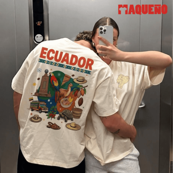 CAMISETA ECUADOR HIGH LIGTHS - MAQUEÑO ECUADOR
